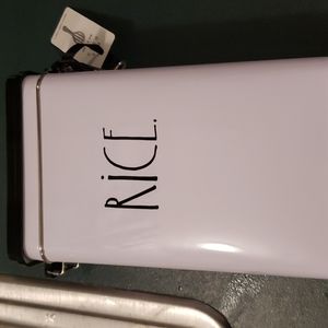 Rae Dunn Rice container